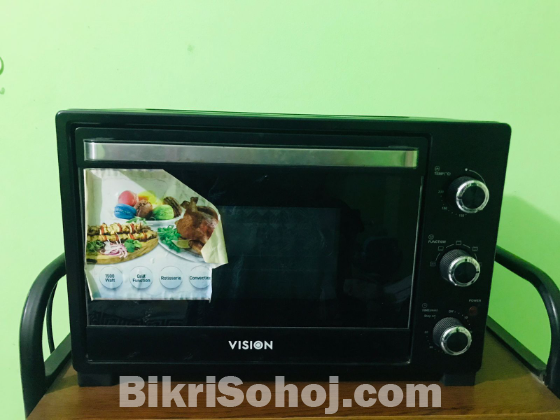 Vision Electric Oven 32 Ltr (Black) - 873237 With Rack